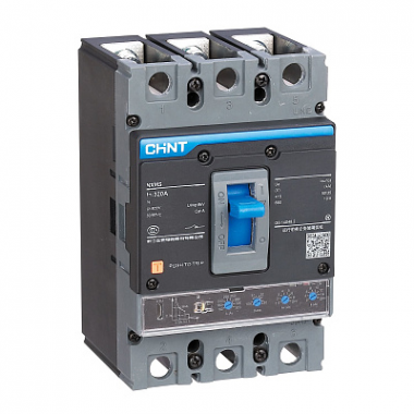Фотография товара 'CHINT 201719 Авт. выкл. NXMS-1250H/3Р 1250A 70кА с электронным расцепителем (R)'