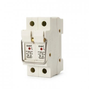 Фотография товара 'CHINT 520487 Держатель плавких вставок с индикацией RT28N-32X 10х38 2П (R)'