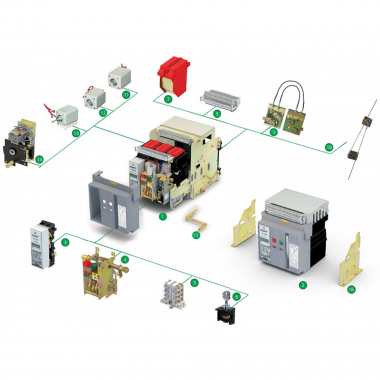 Фотография товара 'CHINT 304720 Индикатор положения выключателя в выкатной корзине для NA1-1000А'