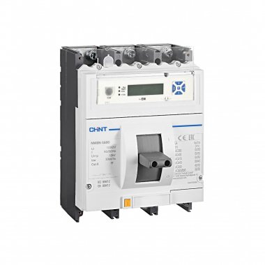 Фотография товара 'CHINT 263130 Авт. выкл. NM8N-1600S EM 3P 800А 50кА с электр. расцепителем, LCD (R)'