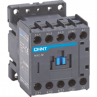 Фотография товара 'CHINT 836685 Контактор NXC-09M/22/Z 220DC 2НО+2НЗ 50/60Гц (R)'