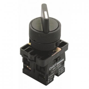 Фотография товара 'CHINT 574099 Переключатель NP2-ED53, 3 положения с возвратом, 2НО IP40 (R)'