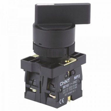 Фотография товара 'CHINT 574108 Переключатель NP2-EJ21, 2 положения с фиксацией, 1НО IP40 (R)'
