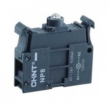 Фотография товара 'CHINT 578985 Светодиодный элемент для NP8, AC 110-230В, зелёный (R)'