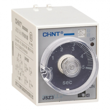 Фотография товара 'CHINT 294326 Реле времени JSZ3A-G многодиапазонная задержка включения 0,5-4/40min/4/24h AC220V'