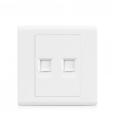 Фотография товара 'CHINT 715472 Двойная телефонная розетка 4 контактная'