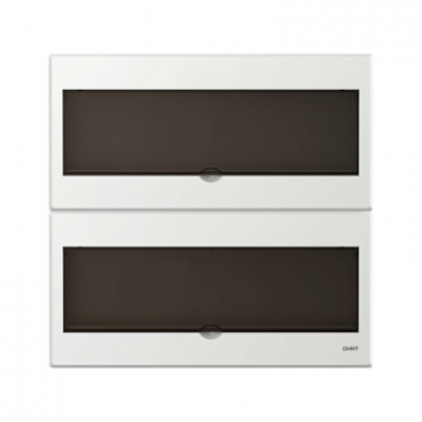 Фотография товара 'CHINT 301806 Корпус пластиковый NEX5-C14000 IP30 40 мод. 2 ряд. встраиваемый (R)'