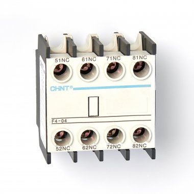 Фотография товара 'CHINT 257018 Приставка доп.контакты F4-04 к Контактору NC1 и NC2'