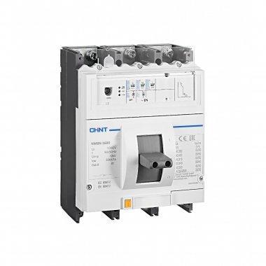Фотография товара 'CHINT 263164 Авт. выкл. NM8NDC-1600C TM 3P 1250А 36кА с рег. термомаг. расцепителем (R)'