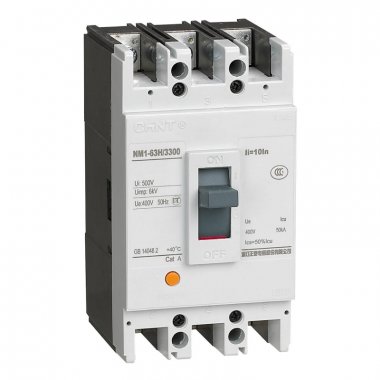 Фотография товара 'CHINT 126676Авт. выкл. NM1-63S/3Р 10A 15кА'