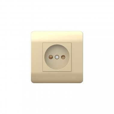 Фотография товара 'CHINT 431408 (NEW3-E) Розетка б/з со шторками, 16А'