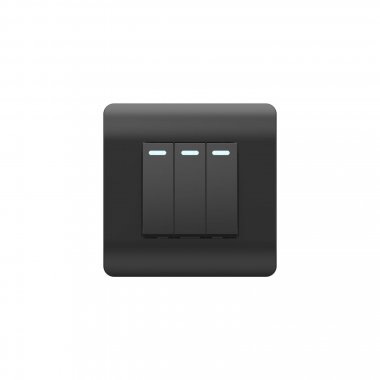 Фотография товара 'CHINT 431514 (NEW3-E) Переключатель 3-клавишный с подсветкой, 10А'