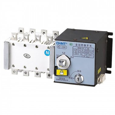 Фотография товара 'CHINT 420125 Реверсивный рубильник с блоком АВР NH40-160/3SZ II, 3P ,160А'