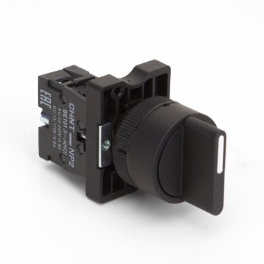 Фотография товара 'CHINT 575257 Переключатель NP2-ED31, 3 положения фиксацией, 1НО, IP40 (R)'