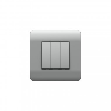 Фотография товара 'CHINT 431462 (NEW3-E) Выключатель 3-клавишный 10А'