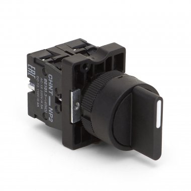 Фотография товара 'CHINT 574098 Переключатель NP2-ED33, 3 положения фиксацией, 2НО, IP40 (R)'