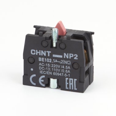 Фотография товара 'CHINT 576841 Блоки контактные NP2-BE101,1НО (R)'