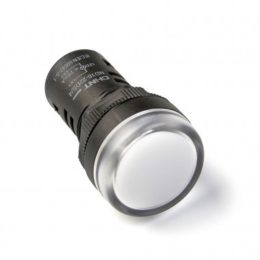 Фотография товара 'CHINT 592721 Индикатор ND16-22DS/4 белый АС380В (R)'