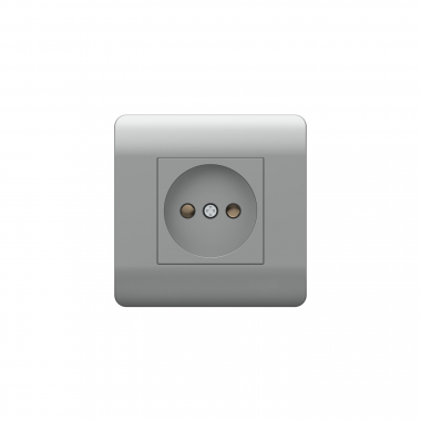 Фотография товара 'CHINT 431409 (NEW3-E) Розетка б/з со шторками, 16А'