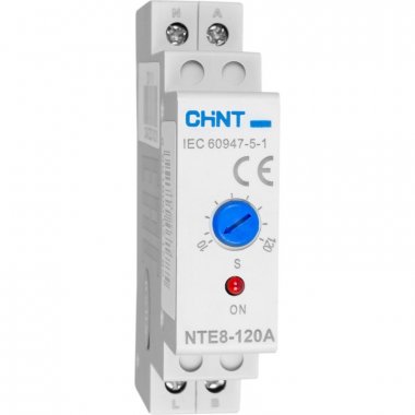 Фотография товара 'CHINT Реле времени NTE8-120A (задержка времени выключения)  12-120с, 1НО, DC24В (R)(CHINT) 257899'