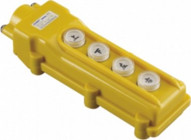 Фотография товара 'CHINT Пульт кнопочный NP3-2 на 4 кнопки IP65 (CHINT) 586018'