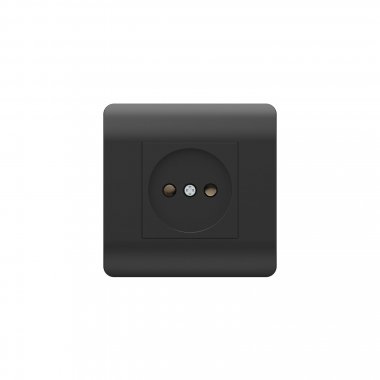 Фотография товара 'CHINT 431486 (NEW3-E) Розетка б/з со шторками, 16А'