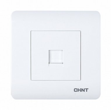 Фотография товара 'CHINT Розетка RJ-45 8-проводная (интернет) NEW3 (CHINT) 715395'