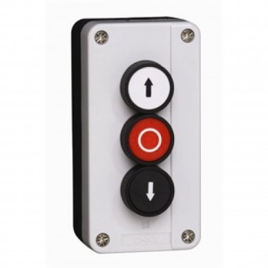 Фотография товара 'CHINT 573947 Кнопочный пост NP2-B324, 1НО+1НО+1НЗ (R)'