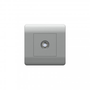 Фотография товара 'CHINT 431413 (NEW3-E) Розетка антенная одиночная SAT коннектор'