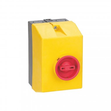 Фотография товара 'CHINT 495854 Оболочка защитная WPB-1 с пов. ручкой красн.-желт. IP55 NS2-25 (R)'