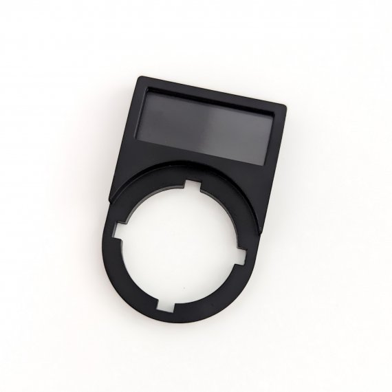 Фотография товара 'CHINT 256361 Шильдик для кнопок NP2 30мм*45мм NP2-BZ31 (R)'