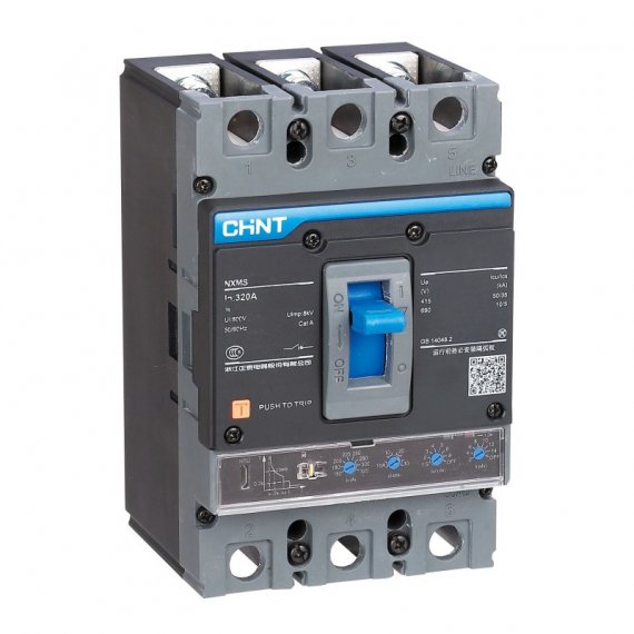 Фотография товара 'CHINT 845730 Авт. выкл. NXMS-630H/3Р 630A 70кА с электронным расцепителем (R)'