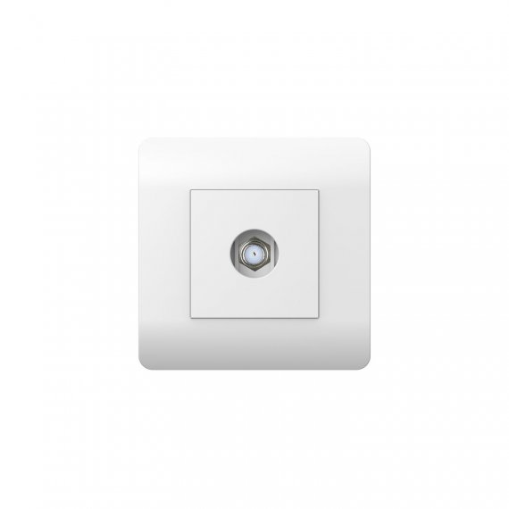 Фотография товара 'CHINT 431538 (NEW3-E) Розетка антенная одиночная SAT коннектор'