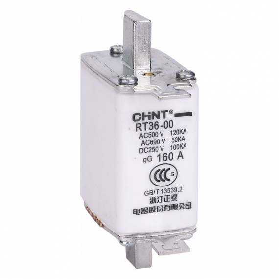 Фотография товара 'CHINT 521202 Плавкая вставка предохранителя RT36-3-630, габарит 3, 630А'