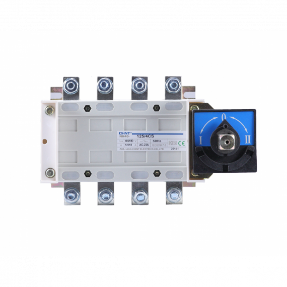 Фотография товара 'CHINT 393387 Перекидной рубильник NH40-3150/4CS ,4P ,3150А, 3 положения I-0-II , стандартная рукоятка управления'