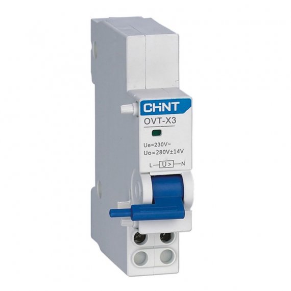 Фотография товара 'CHINT 816986 Расцепитель максимального напряжения OVT-X3 для NXB-125'