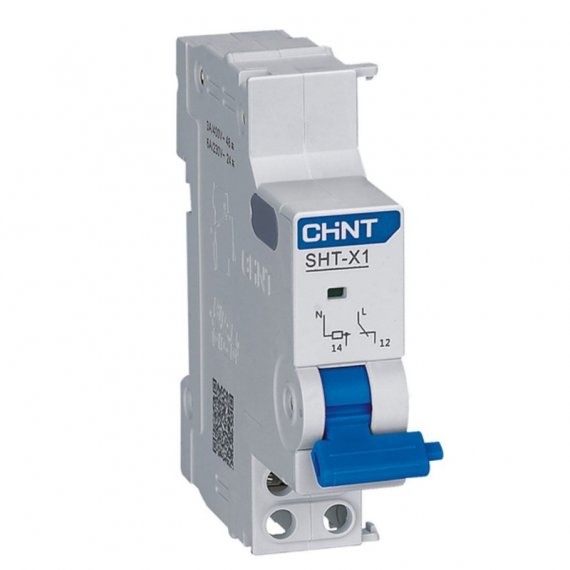 Фотография товара 'CHINT 814989 Независимый расцепитель SHT-X1 AC 230/400В для NXB-63'