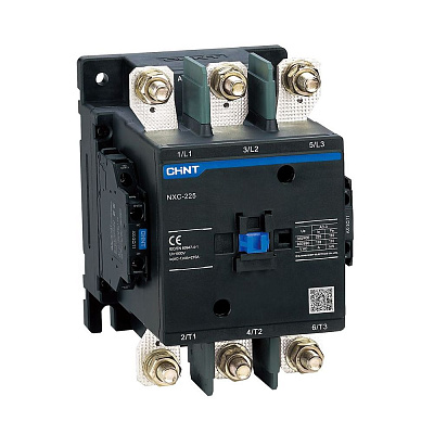 Фотография товара 'CHINT 836524 Контактор NXC-225 380AC 2НО+2НЗ 50Гц (R)'