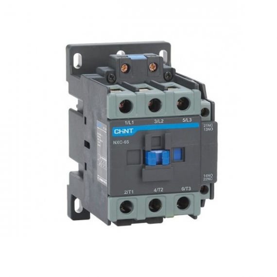 Фотография товара 'CHINT 938053 Контактор NXC-65 24AC 1НО+1НЗ 50/60Гц (R)'