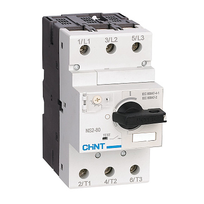 Фотография товара 'CHINT 279720 Авт. выкл. защиты двигателя NS2-80 20-25A с поворотной ручкой (R)'