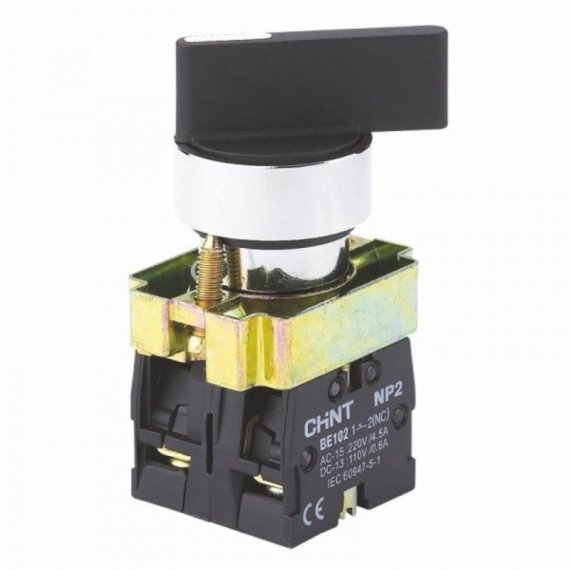 Фотография товара 'CHINT 574858 Переключатель NP2-BJ33, 3 положения с фиксацией, 2НО IP40'