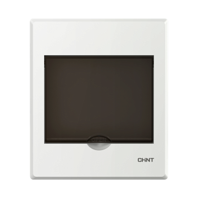 Фотография товара 'CHINT 301813 Корпус пластиковый NEX5-C10600 IP30 6 мод. 1 ряд. встраиваемый (R)'