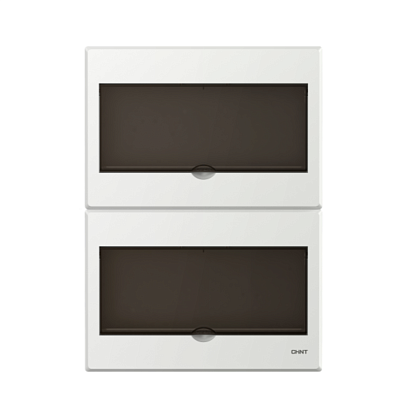 Фотография товара 'CHINT 301808 Корпус пластиковый NEX5-C12600 IP30 26 мод. 2 ряд. встраиваемый (R)'