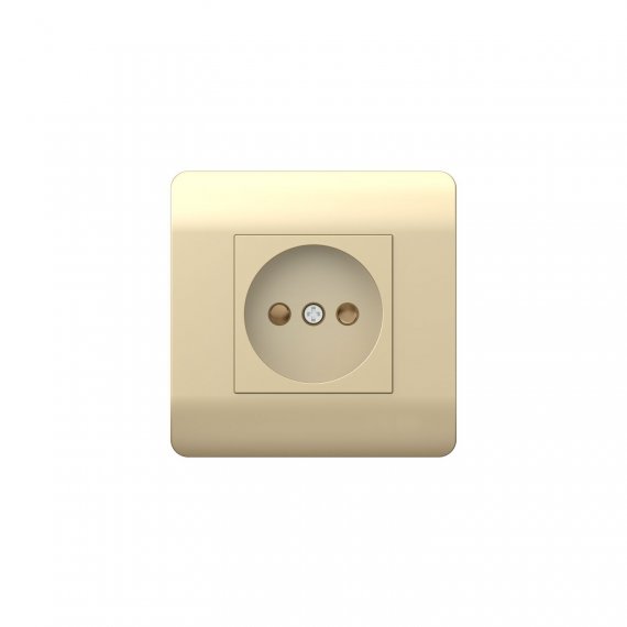 Фотография товара 'CHINT 431408 (NEW3-E) Розетка б/з со шторками, 16А'