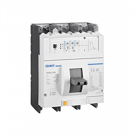Фотография товара 'CHINT 263114 Авт. выкл. NM8N-1600Q EN 3P 800А 70кА с электр. расцепителем (R)'