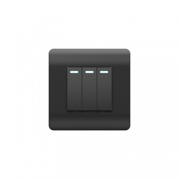 Фотография товара 'CHINT 431514 (NEW3-E) Переключатель 3-клавишный с подсветкой, 10А'