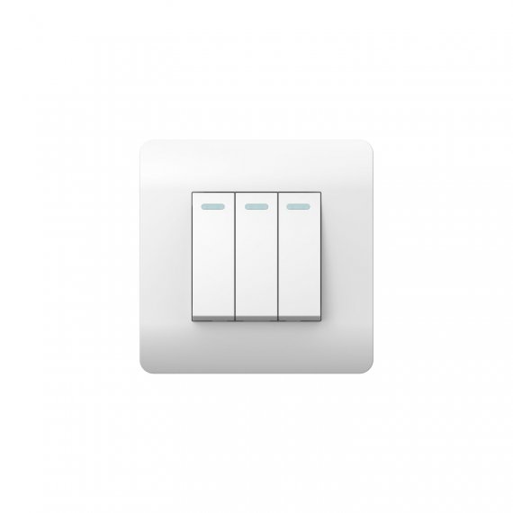 Фотография товара 'CHINT 431511 (NEW3-E) Переключатель 3-клавишный с подсветкой, 10А'