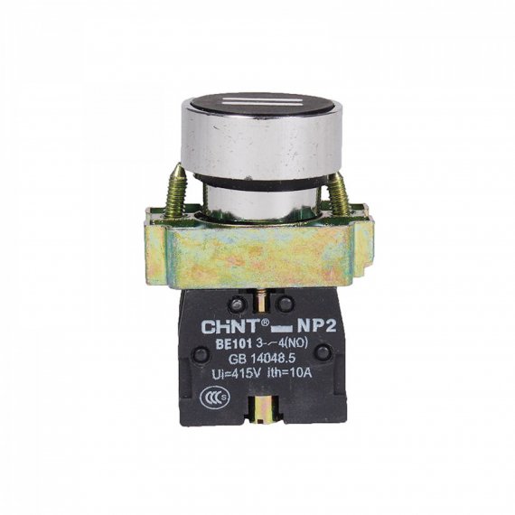 Фотография товара 'CHINT 576033 Кнопка управления NP2-BA3311 маркировкой, 1НО, IP40 (R)'