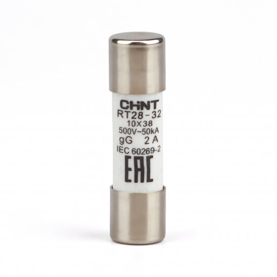Фотография товара 'CHINT 520474 Плавкая вставка цилиндрическая RT28-32 2A 10х38 (R)'