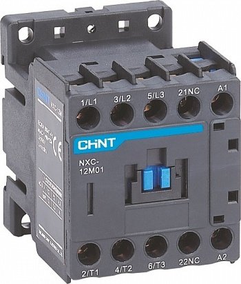 Фотография товара 'CHINT Контактор NXC-06M01 6A 220В/АС3 1НЗ 50Гц (R)(CHINT) 836584'